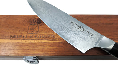 Mizu 8" VG10 Damascus Japanese High Carbon Chef's Knife